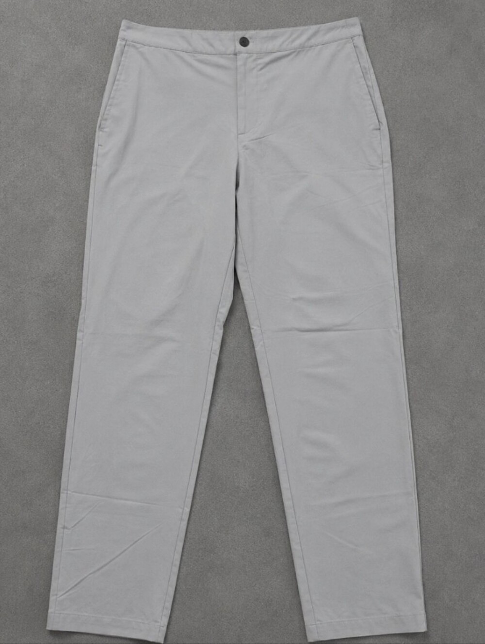 Banana Republic Mens Jogger Pants Gray Size 34 Stretch Chino Athletic Casual - Picture 1 of 14